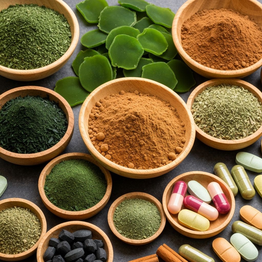 Natural vitamins and minerals from plant sources